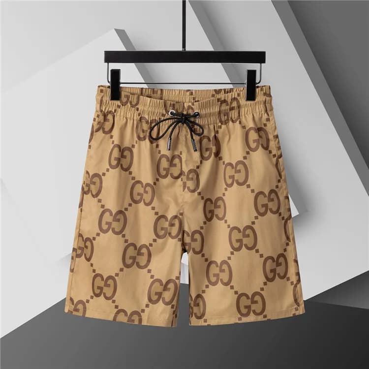 Hugo Boss Logo Swim Shorts Bold Logo — 3645 coffee color