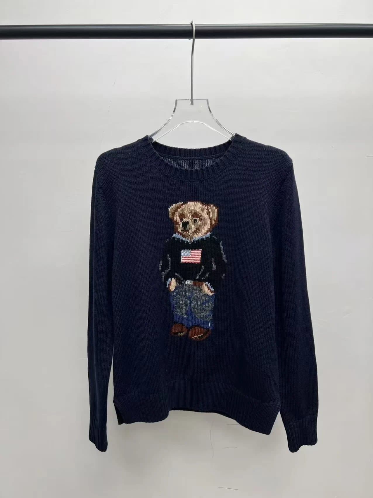 Polo Ralph Lauren Polo Bear Sweater American Flag Bear
