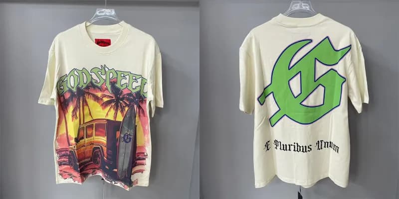 Gallery Dept. Graphic Tee Earth & Skeleton Print — 款式 43