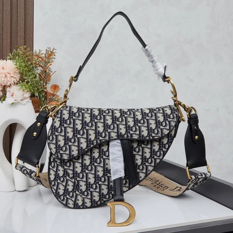 Dior Saddle Bag Oblique Canvas