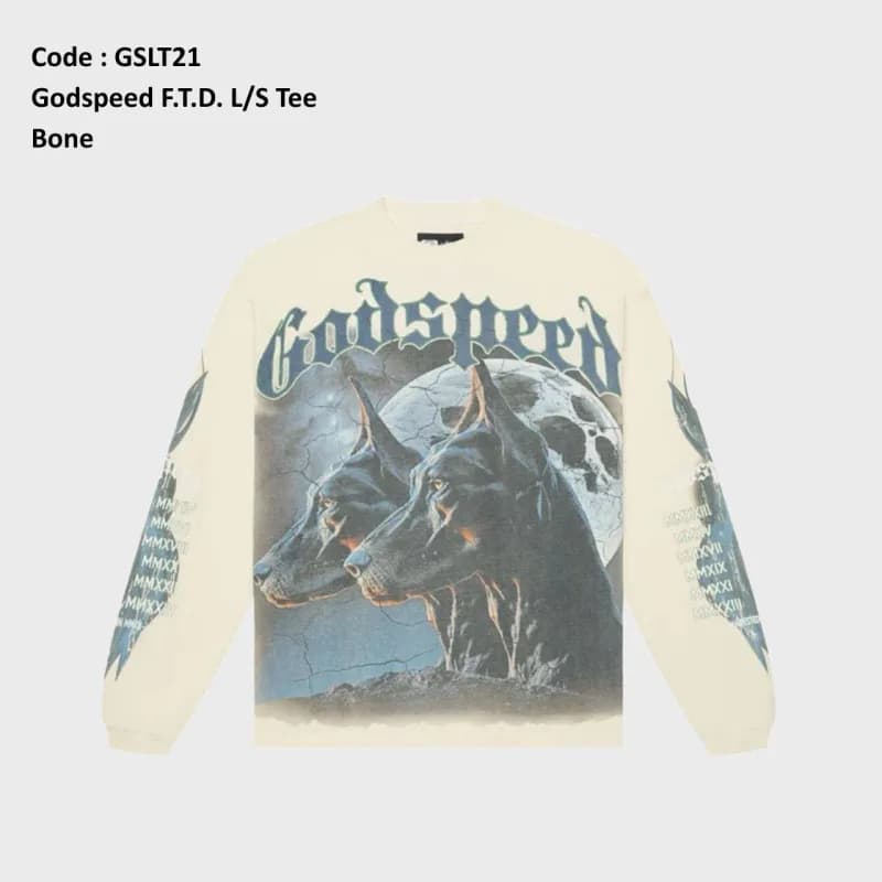Godspeed F.T.D. L/S Tee Bone
