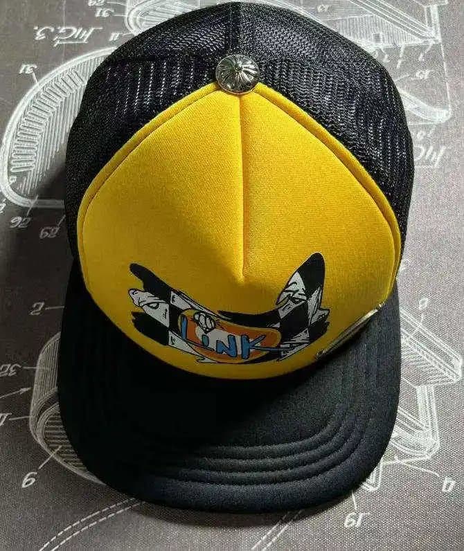Chrome Hearts Trucker Cap FUCK Patch — 黄mayt