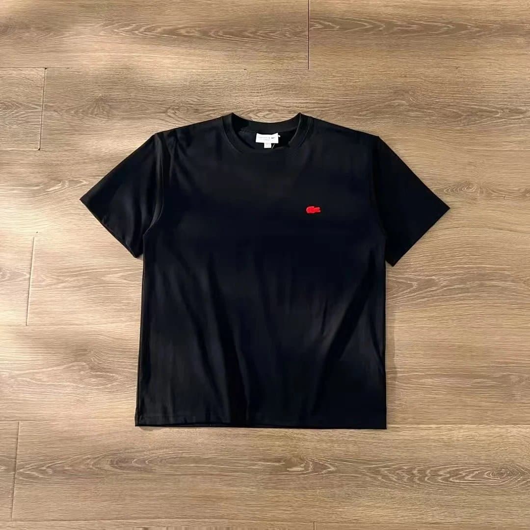 Lacoste Classic Piqué T-Shirt Solid Navy — 8