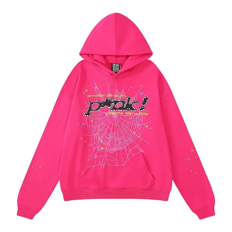 Sp5der Hoodie Spider Web Graphic