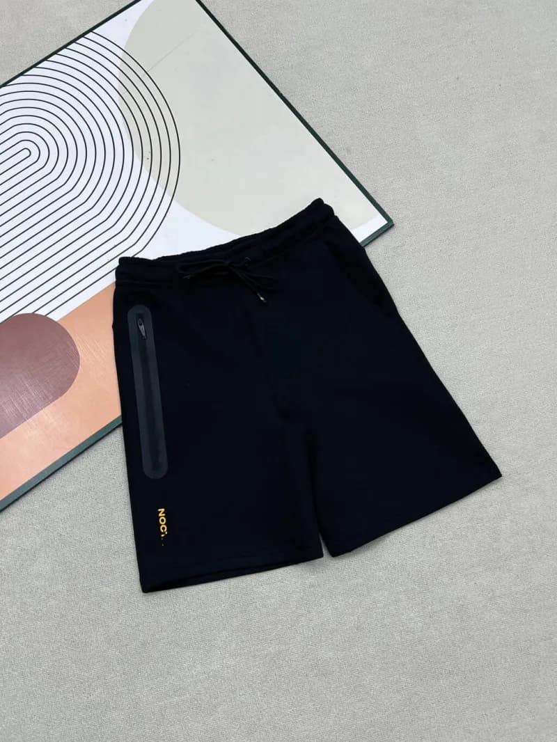 Track Shorts Zip Pocket