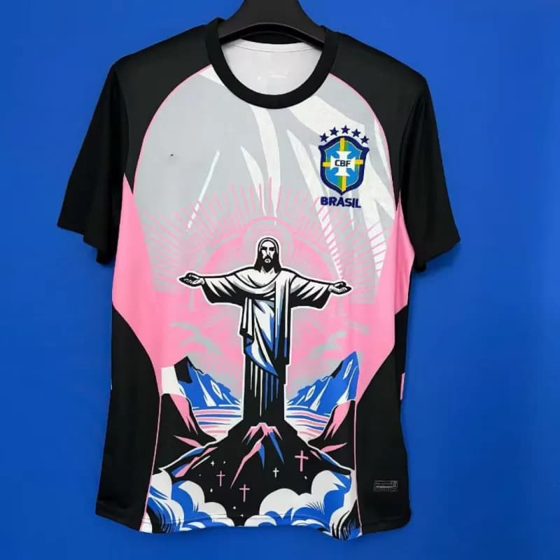 Nike Brazil National Team Jersey Christ the Redeemer Graphic