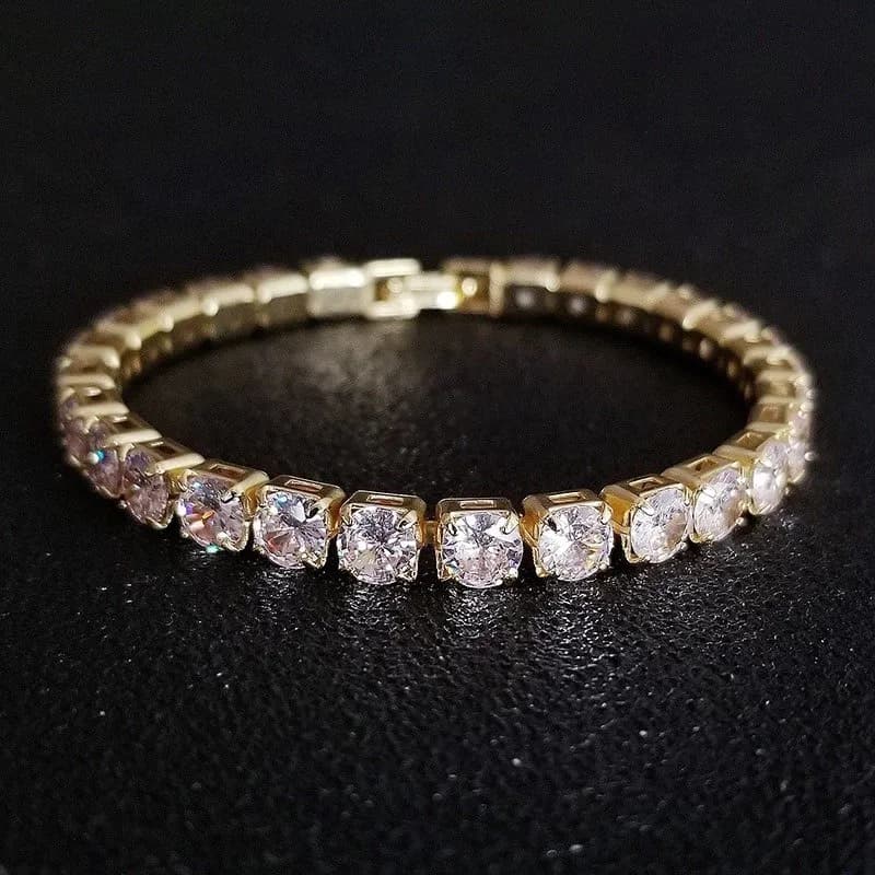 Van Cleef & Arpels Alhambra Bracelet Emerald and Diamond — 5mm｜金色