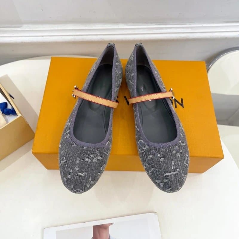 Louis Vuitton Mary Jane Flats Multicolor Monogram — 13