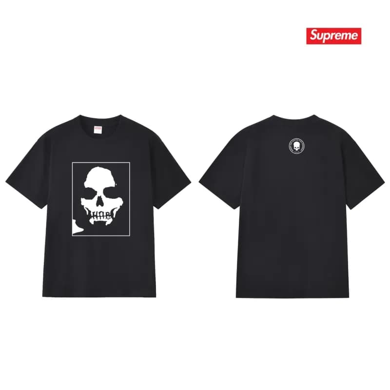 Supreme T-Shirt Graffiti Logo — S315黑色