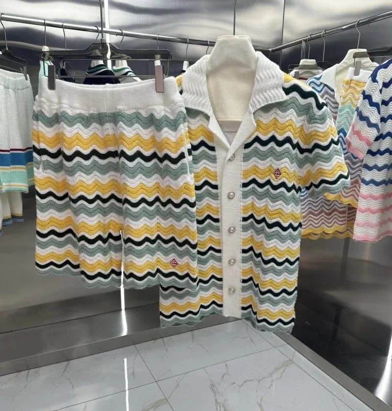 Knit Set Zigzag Pattern