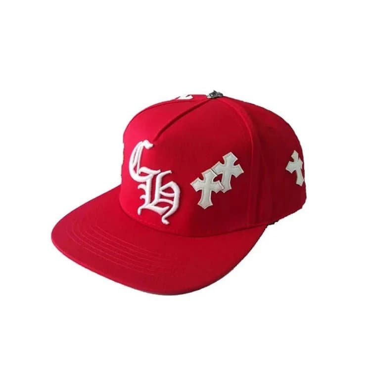 Chrome Hearts Snapback Cap Cross Logo Embroidery