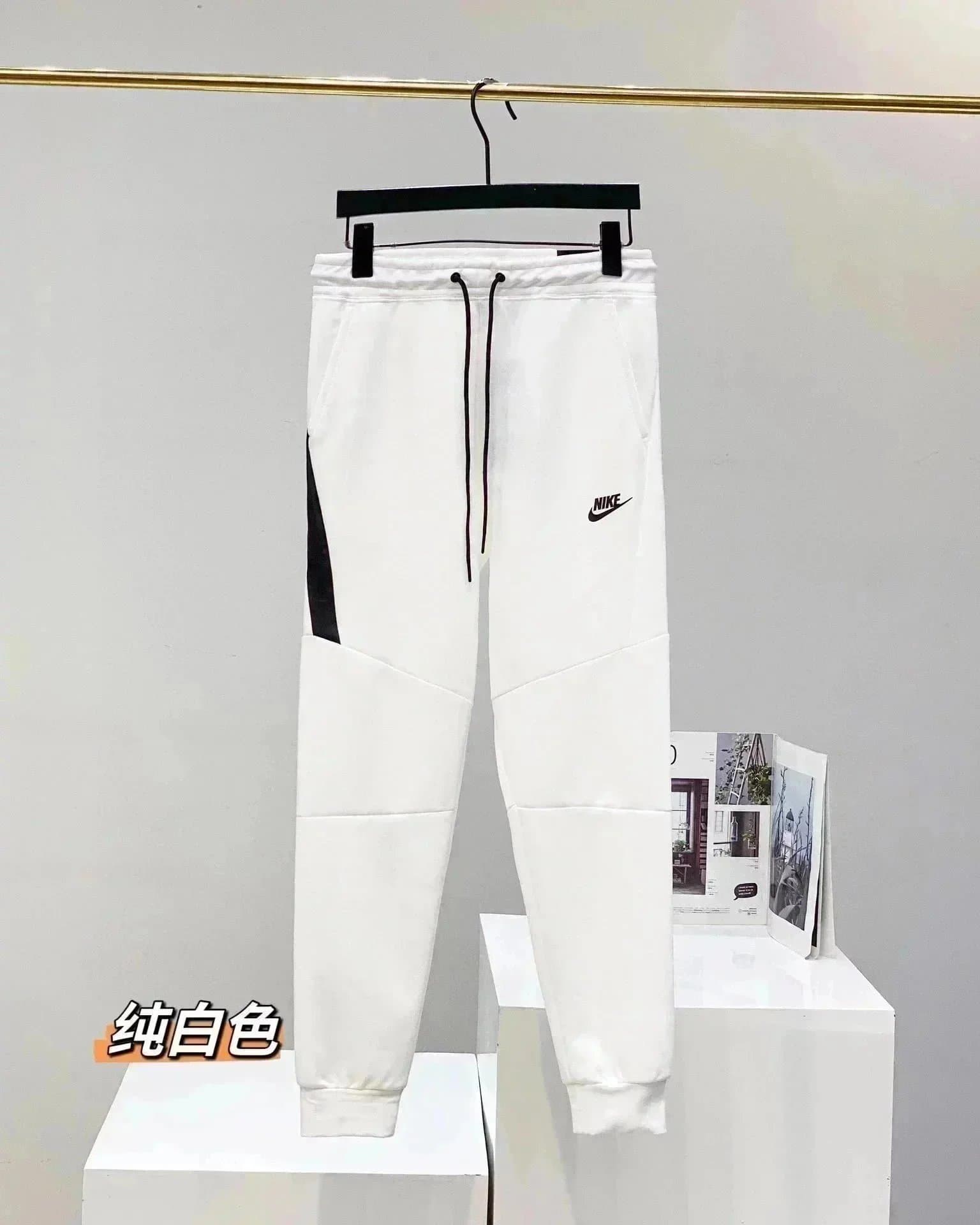 Nike Tech Fleece Joggers Pure White