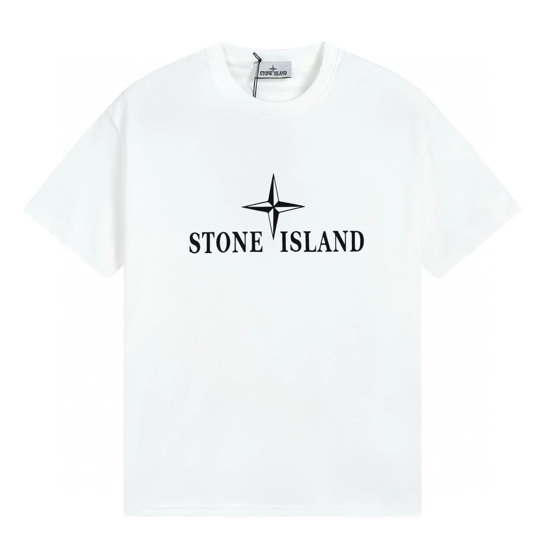 Stone Island Logo T-Shirt Compass Logo