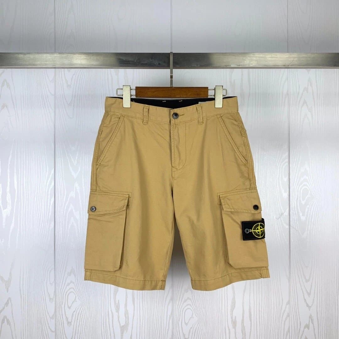 Stone Island Cargo Shorts Classic Compass Patch