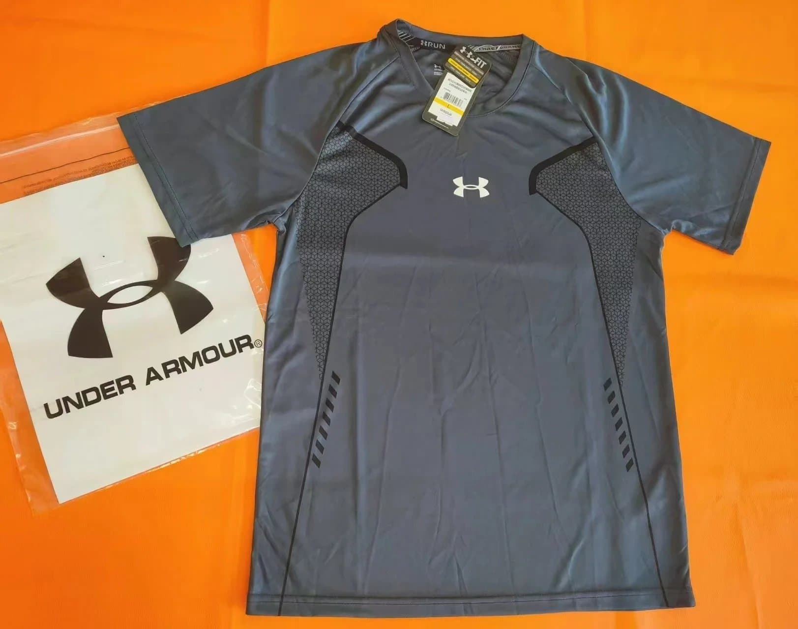 Under Armour HeatGear Short-Sleeve Tee Graphite