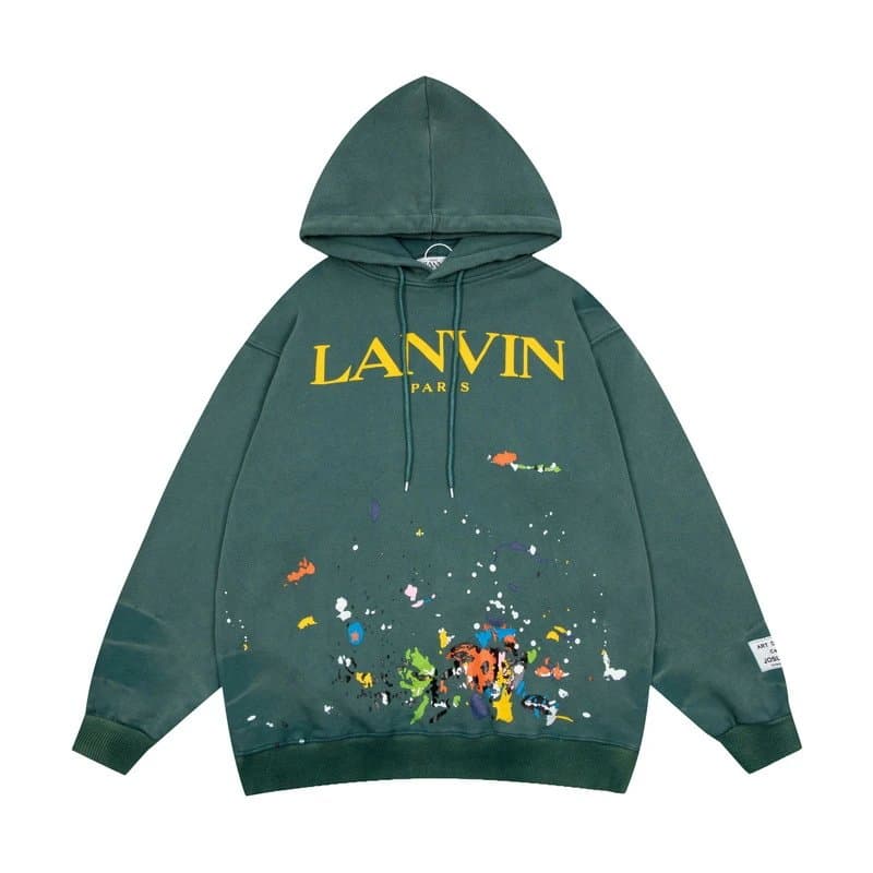 Gallery Dept. Hoodie Paint Splatter — 绿色G21#