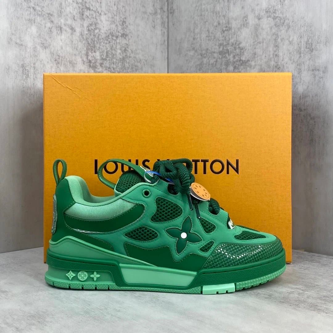 Louis Vuitton LV Trainer Monogram Flower — A186
