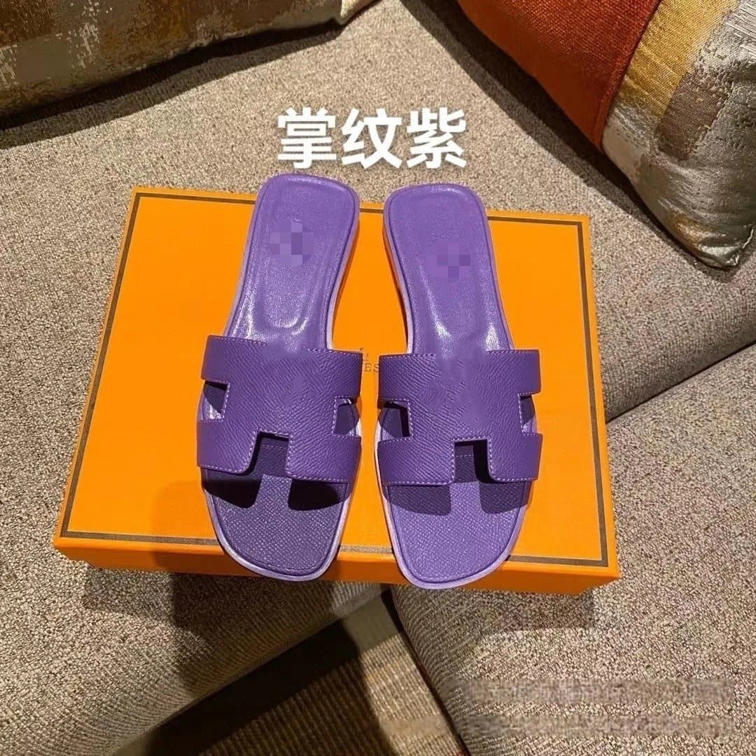Hermès Oran Slide All White — 20