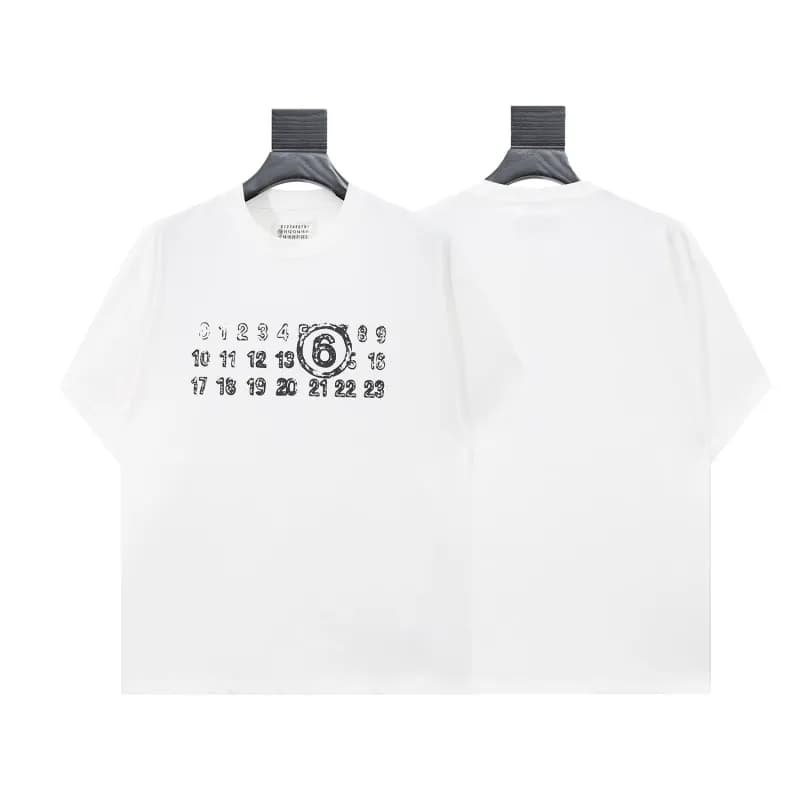 Tommy Hilfiger Graphic Tee Maison Margiela x Tommy Cash — 7016白色