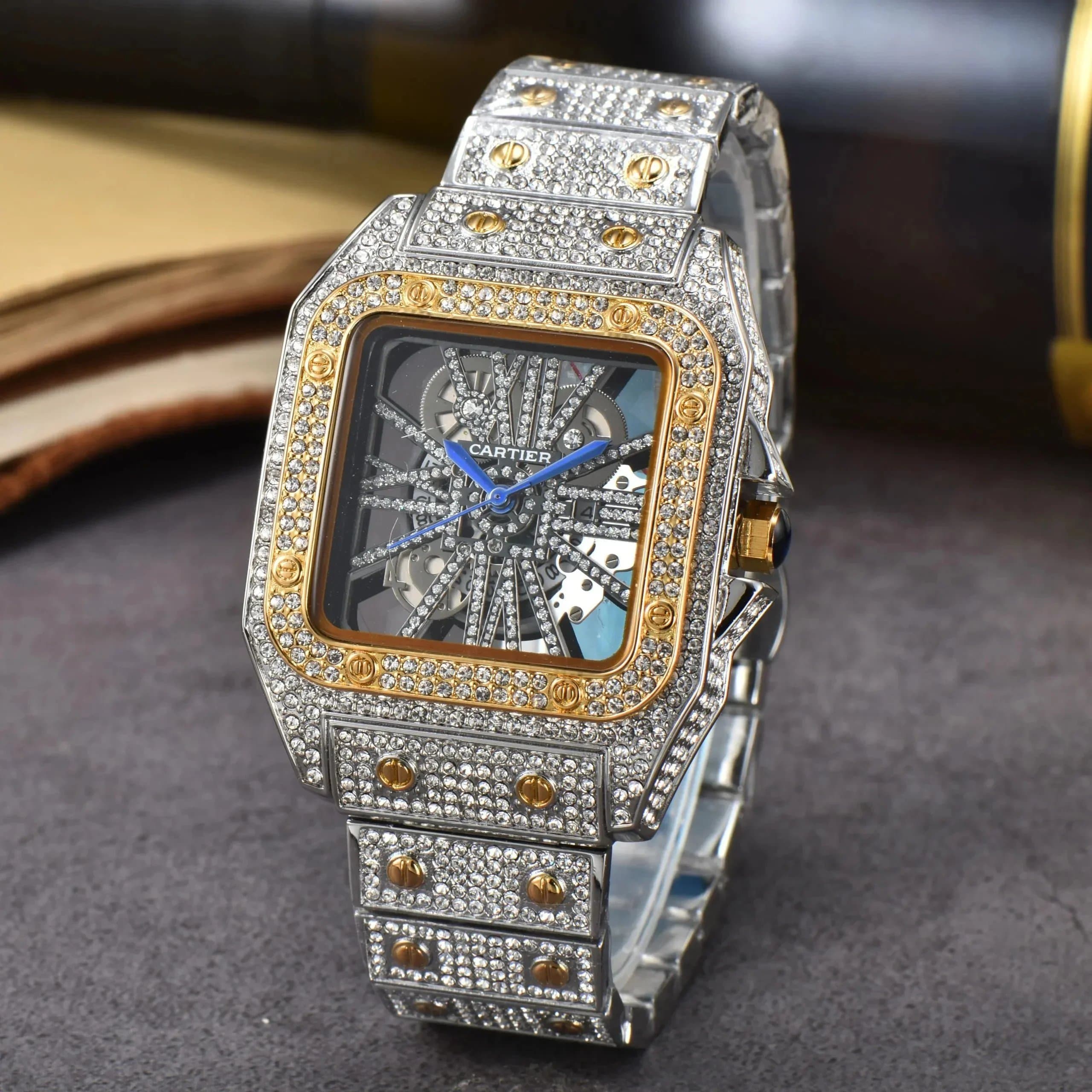 Cartier Santos Chronograph Moonphase — 24