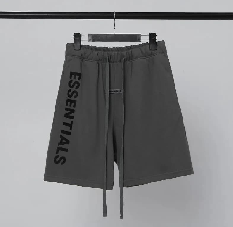 Fear of God Essentials Logo Shorts Vertical Essentials