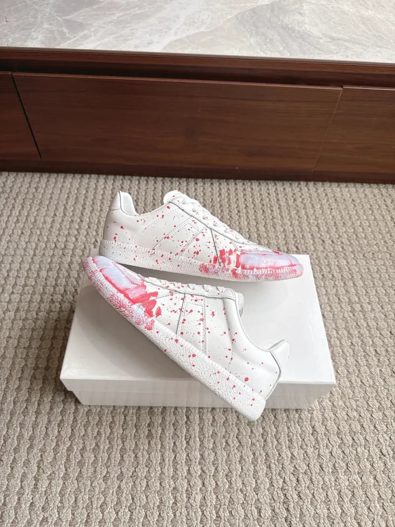 Adidas × Louis Vuitton Samba LV Monogram — 蓝粉渐变泼墨MM6 07