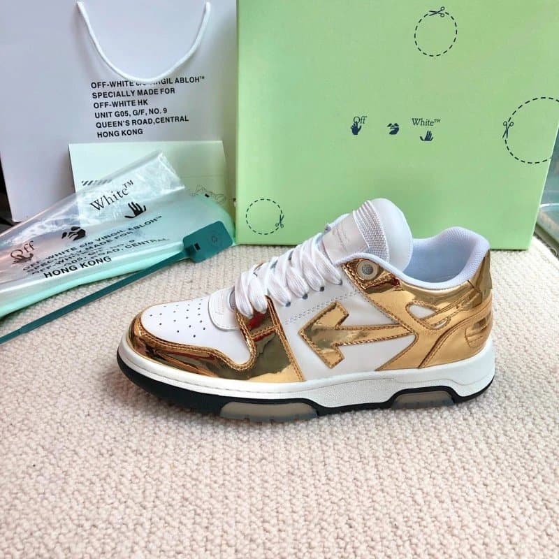 Off-White Low Top Sneaker For Walking — 36