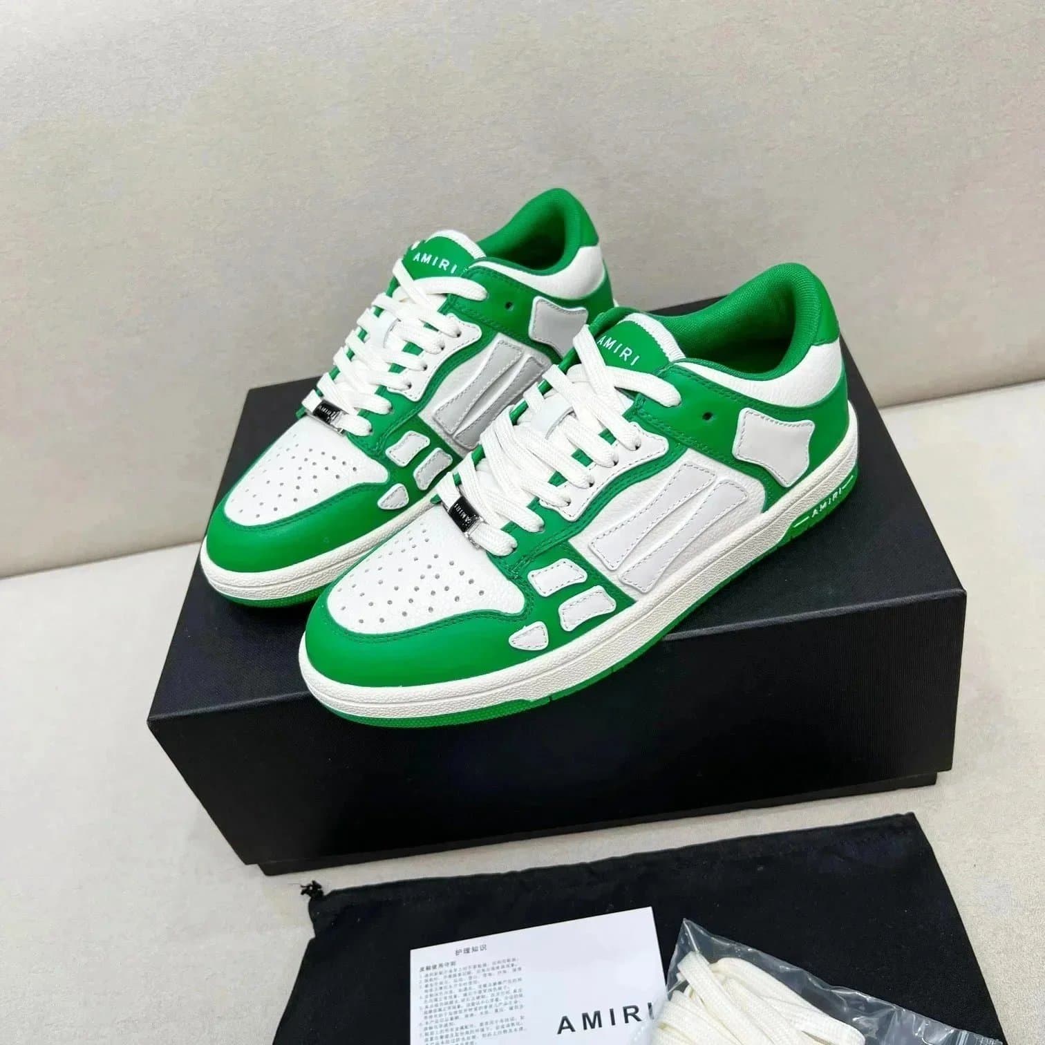 Amiri Sneaker Green and White