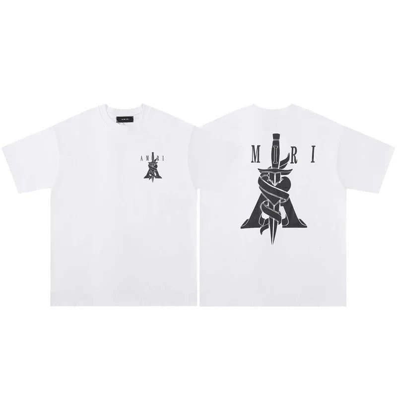 Amiri Drip Logo Tee Multi-Drip — 24
