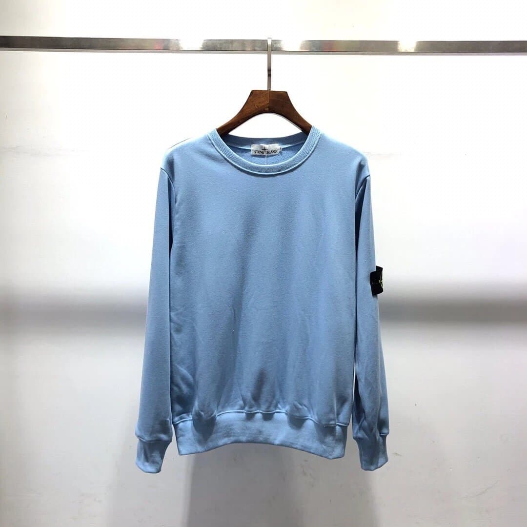 Stone Island Crewneck Sweatshirt Solid Yellow — 1