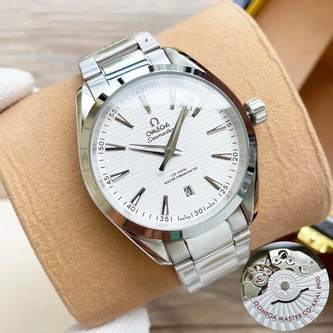 Omega Seamaster Co-Axial Master Chronometer White Dial