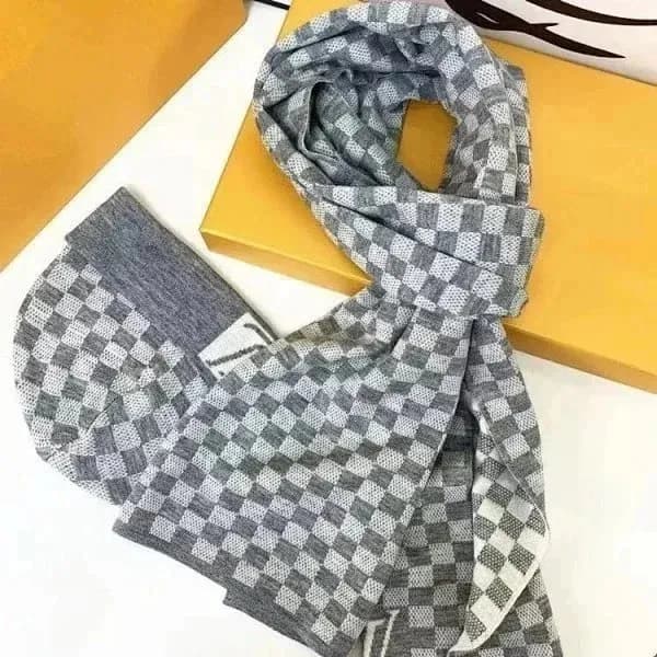 Louis Vuitton Scarf Damier Graphite