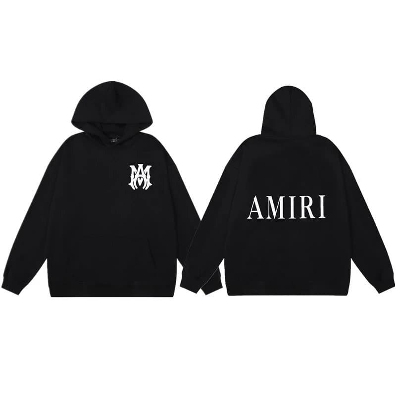 Amiri Hoodie Flame Logo — 856 黑色