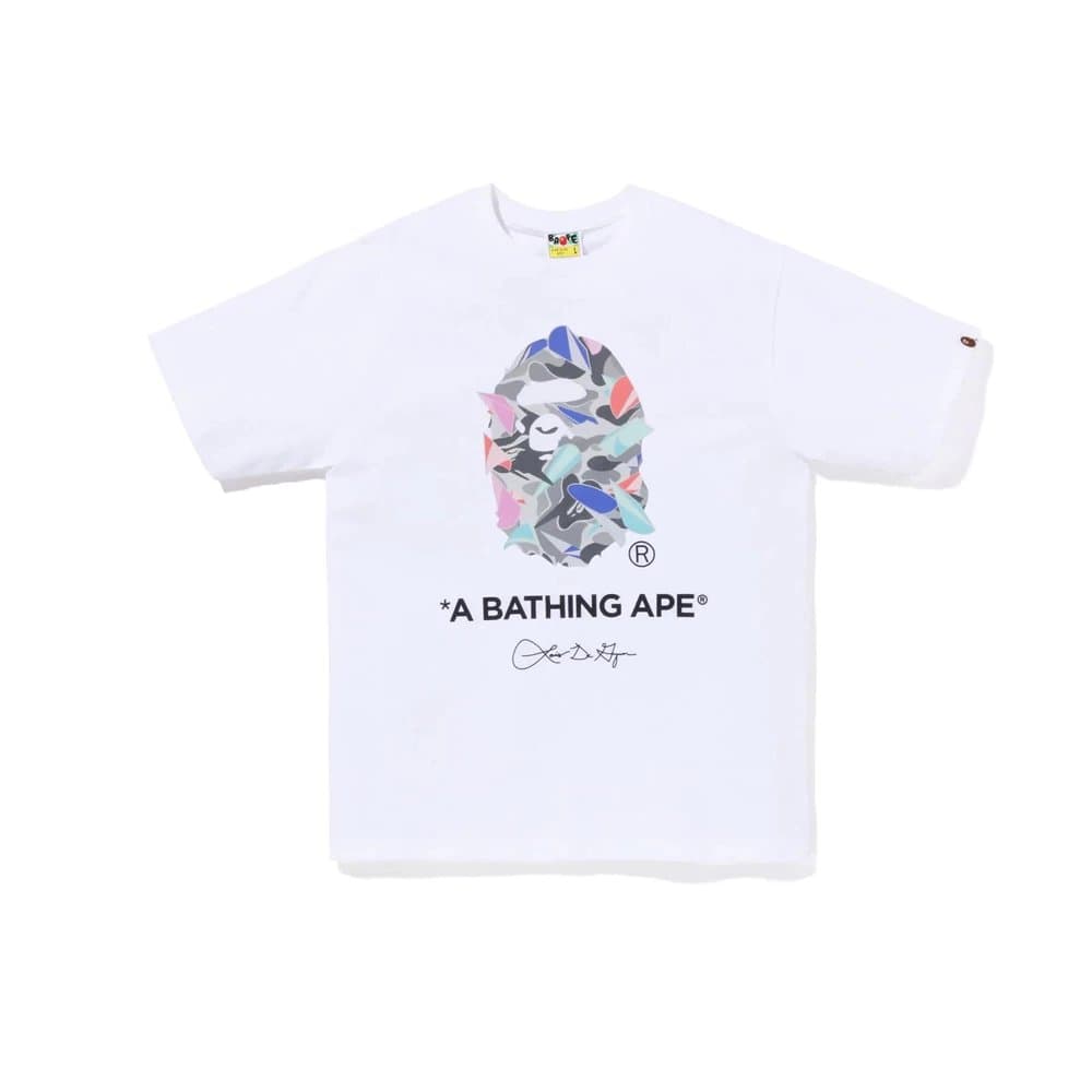 BAPE Star Tee White Star Logo — 5061白色
