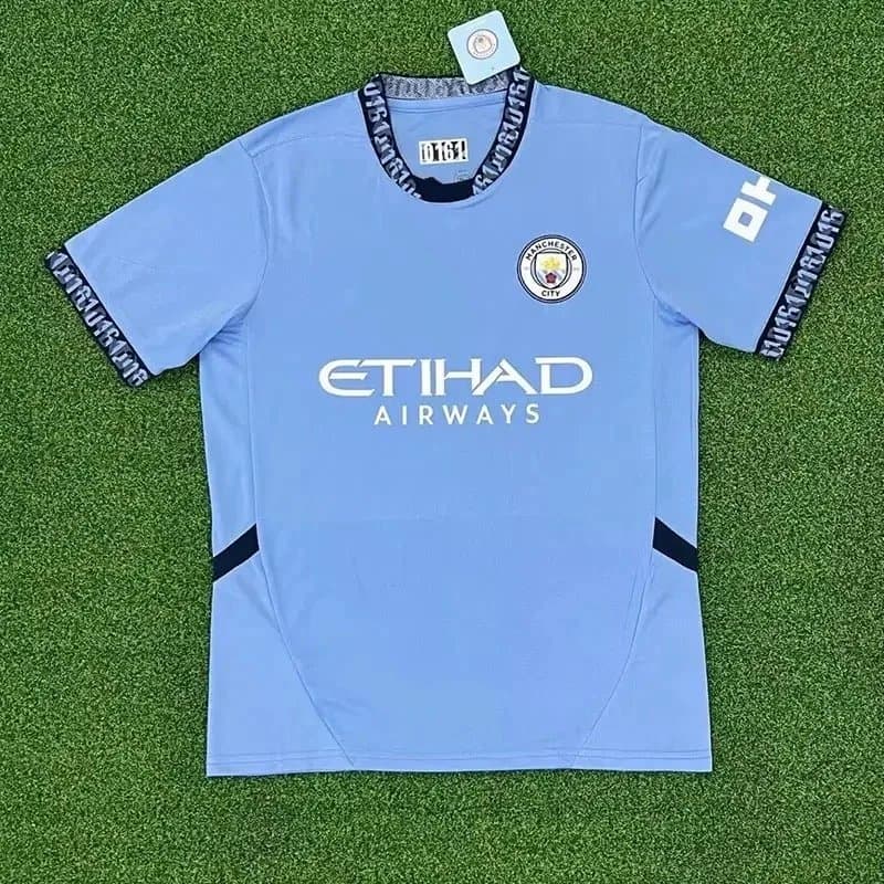 Nike Manchester City Home Jersey Etihad Airways Sponsor