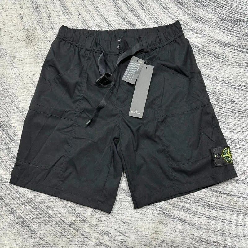 Stone Island Cargo Shorts Black
