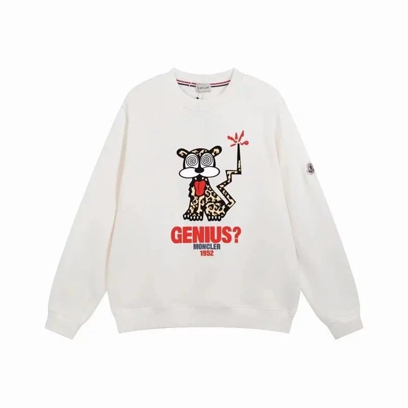 Moncler Crewneck Sweatshirt Logo Patch — 51