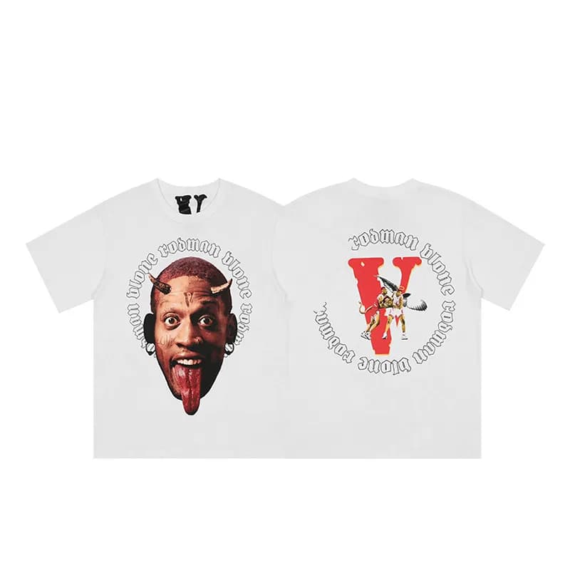 Off-White Graphic Tee V Logo Scribble — 白色【6172白色】