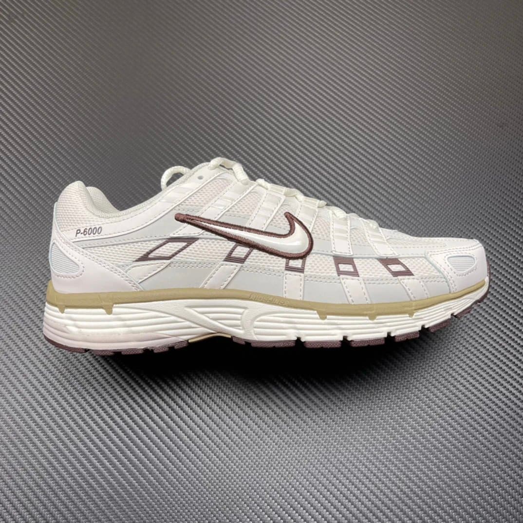 Nike P-6000 White Brown