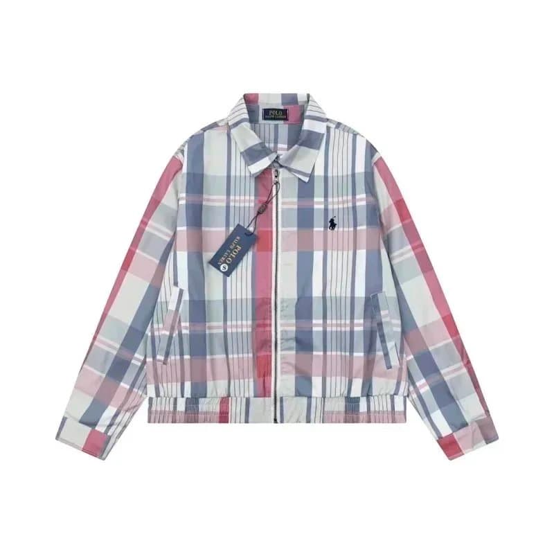 Polo Ralph Lauren Classic Fit Cotton Jacket Solid Pink — 22
