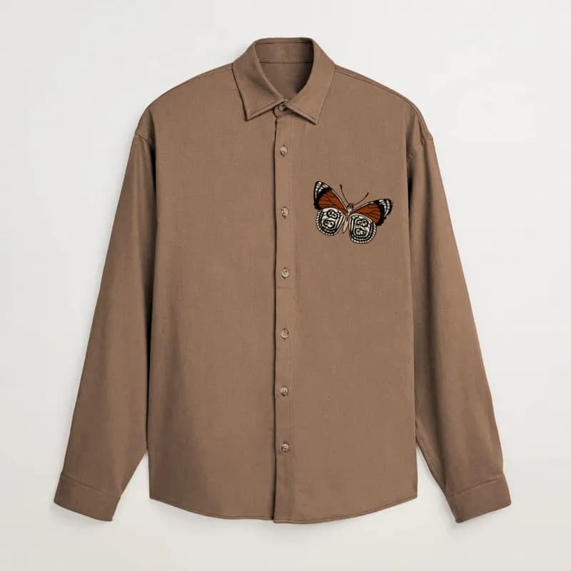 Valentino Flannel Shirt Crystal-Embellished Plaid — XHXCvWjxI