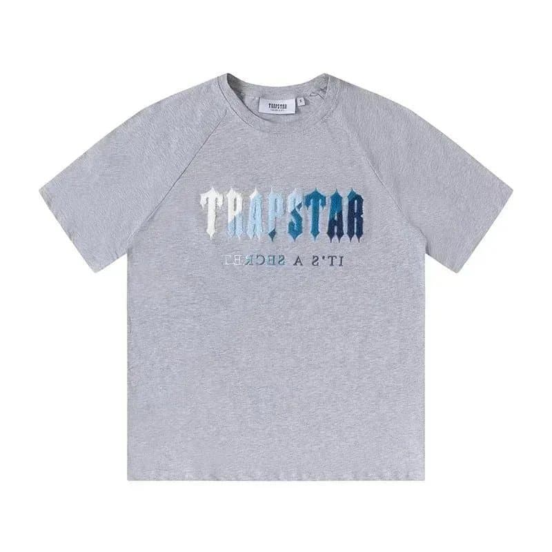 Trapstar Logo Shorts White — 607灰t