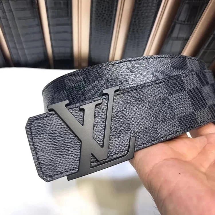Louis Vuitton LV Belt Damier Graphite