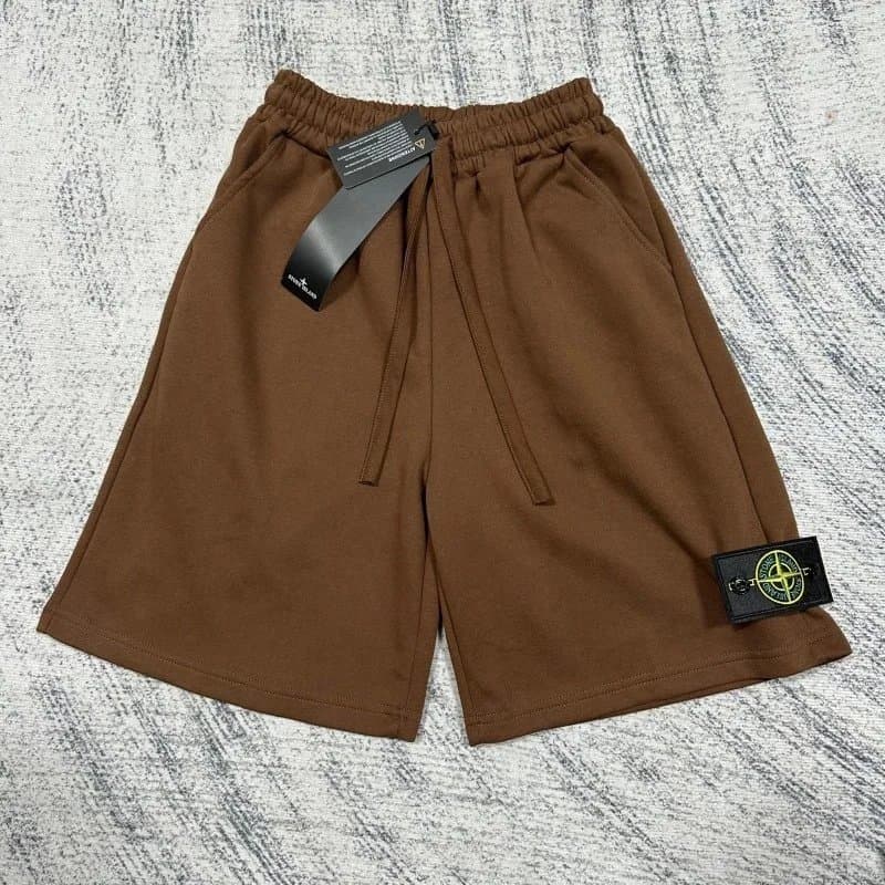 Stone Island Track Shorts Logo Patch — A11