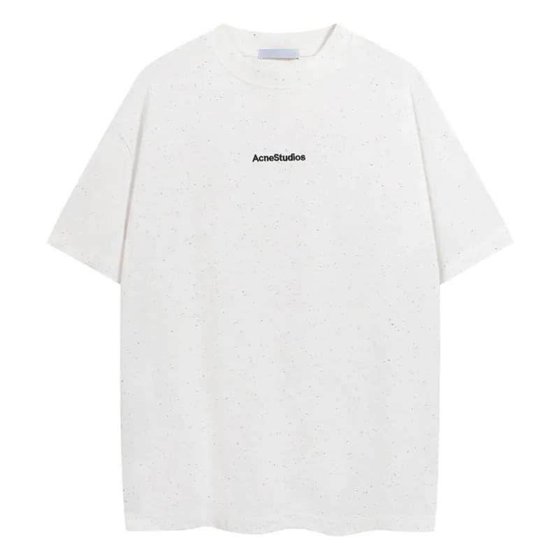 Acne Studios Speckled Tee Mini Logo