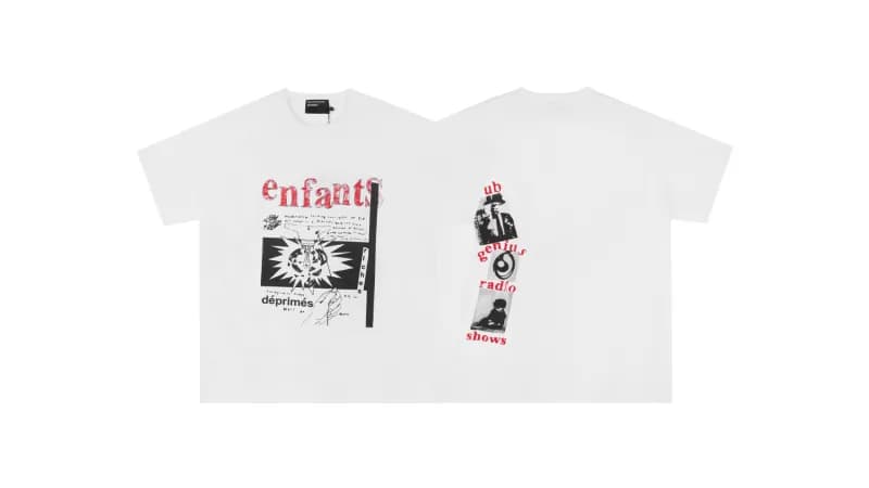 Givenchy Graphic T-Shirt Genfa 79 Print — 373