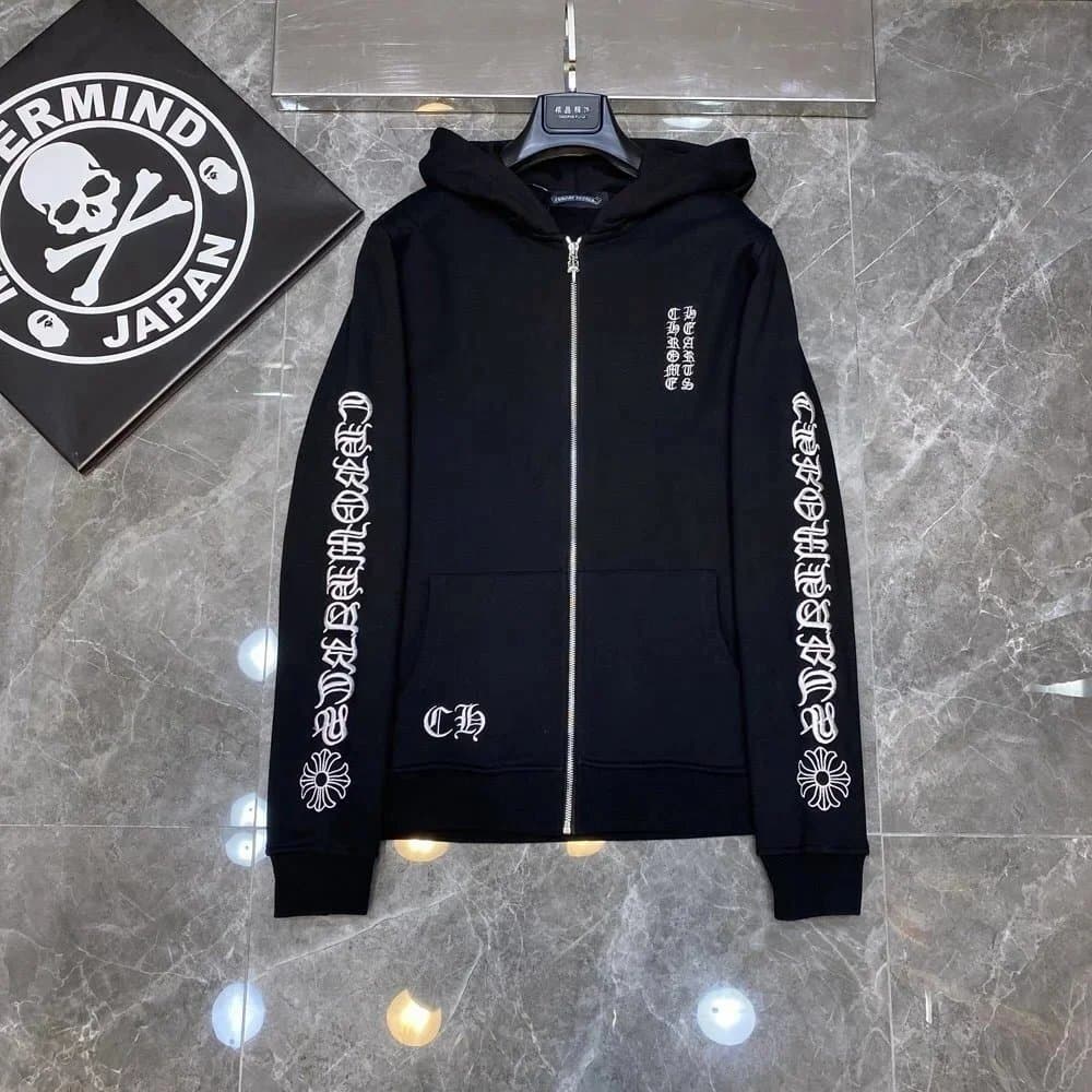 Chrome Hearts Hoodie Splatter Paint — CH-50