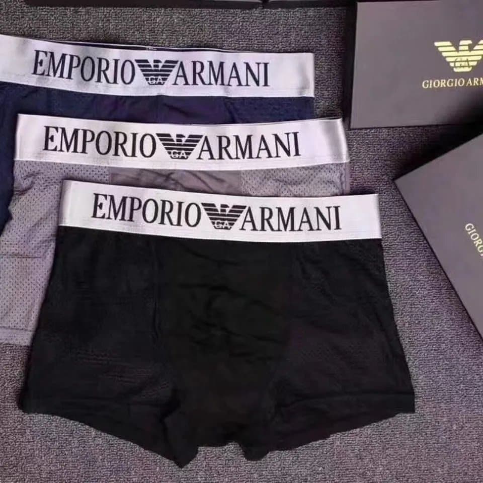 Emporio Armani Boxer Briefs Logo Waistband