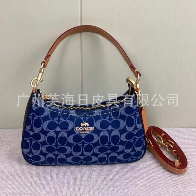 Gucci GG Marmont Mini Denim GG Print