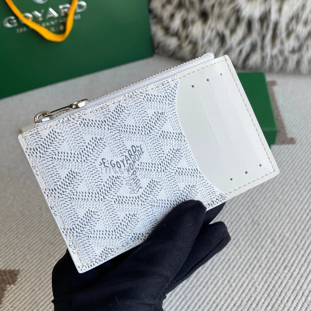 Goyard Zip Card Holder Saint Louis Chevron